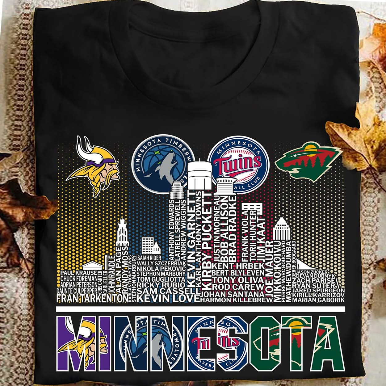 My City My Team Minnesota City Sports Team T-Shirt Best Gifts For Minnesota Sports Fans Oregontrailrvpk Shirt