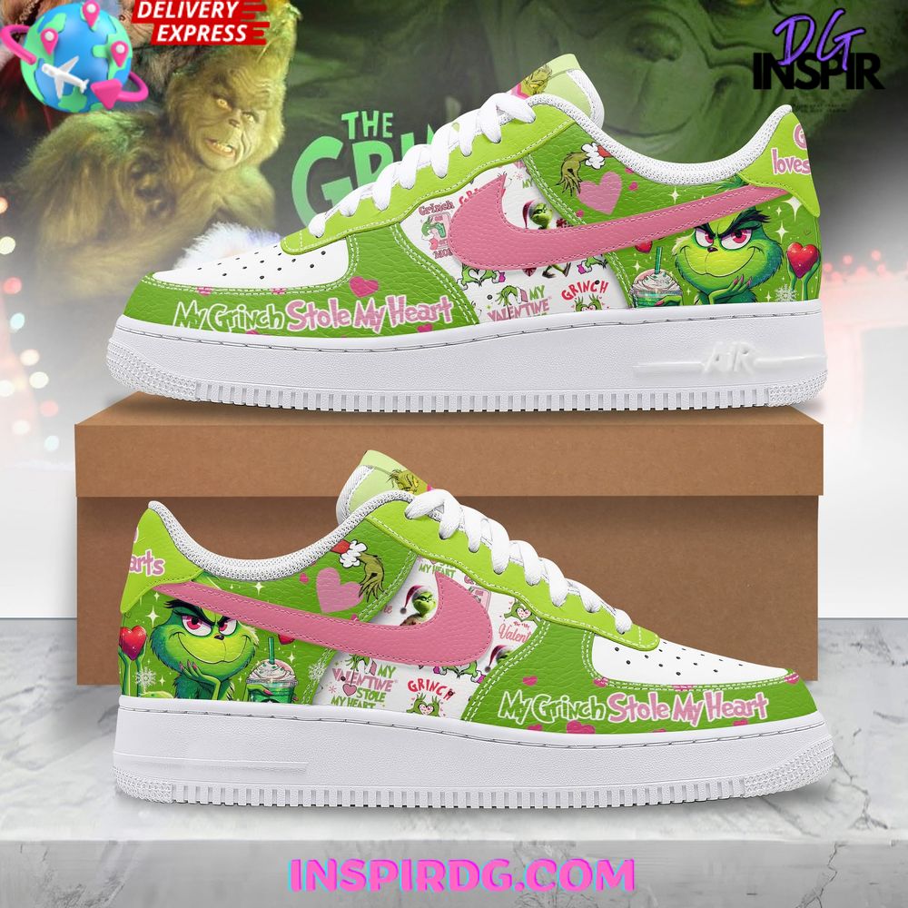 My Grinch Stole My Heart Limited Edition Air Force 1