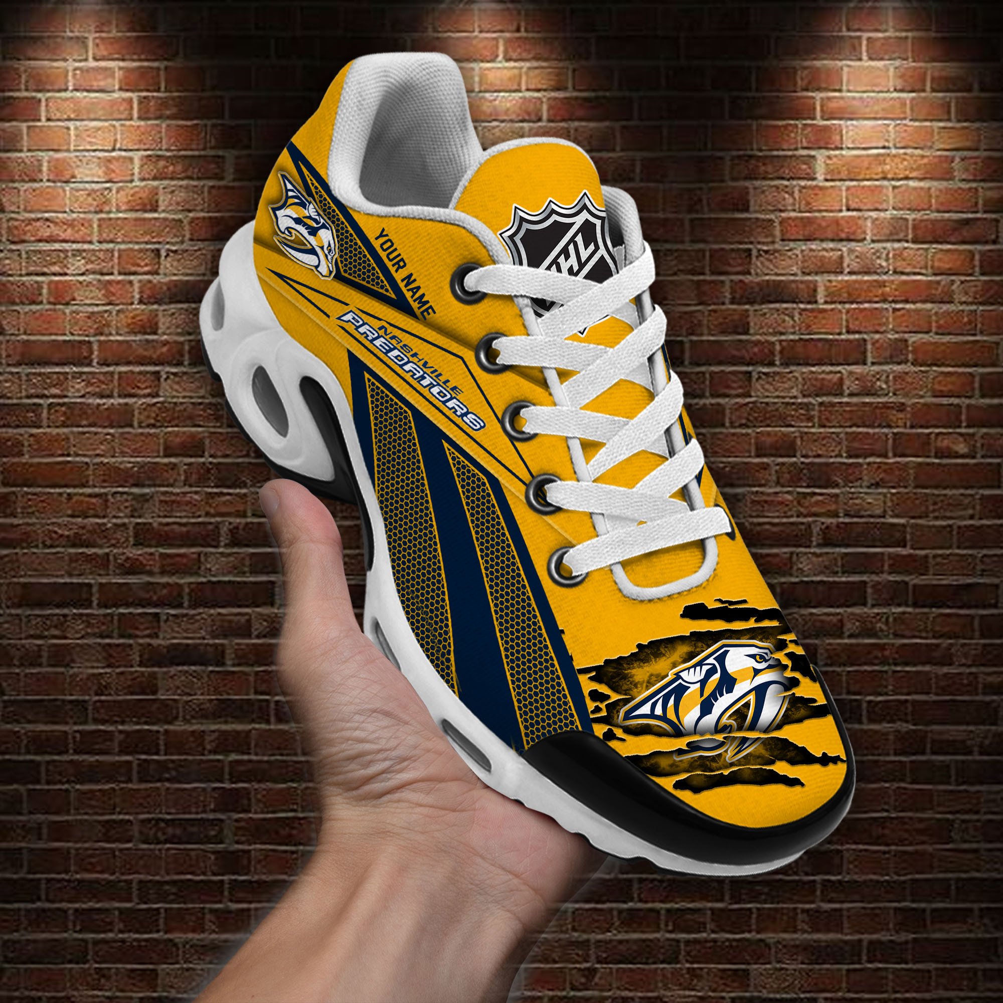 Nashville Predators Air Max Plus Shoes Sneakers For Men And Women