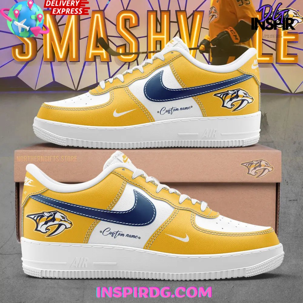 Nashville Predators Custom Air Force 1