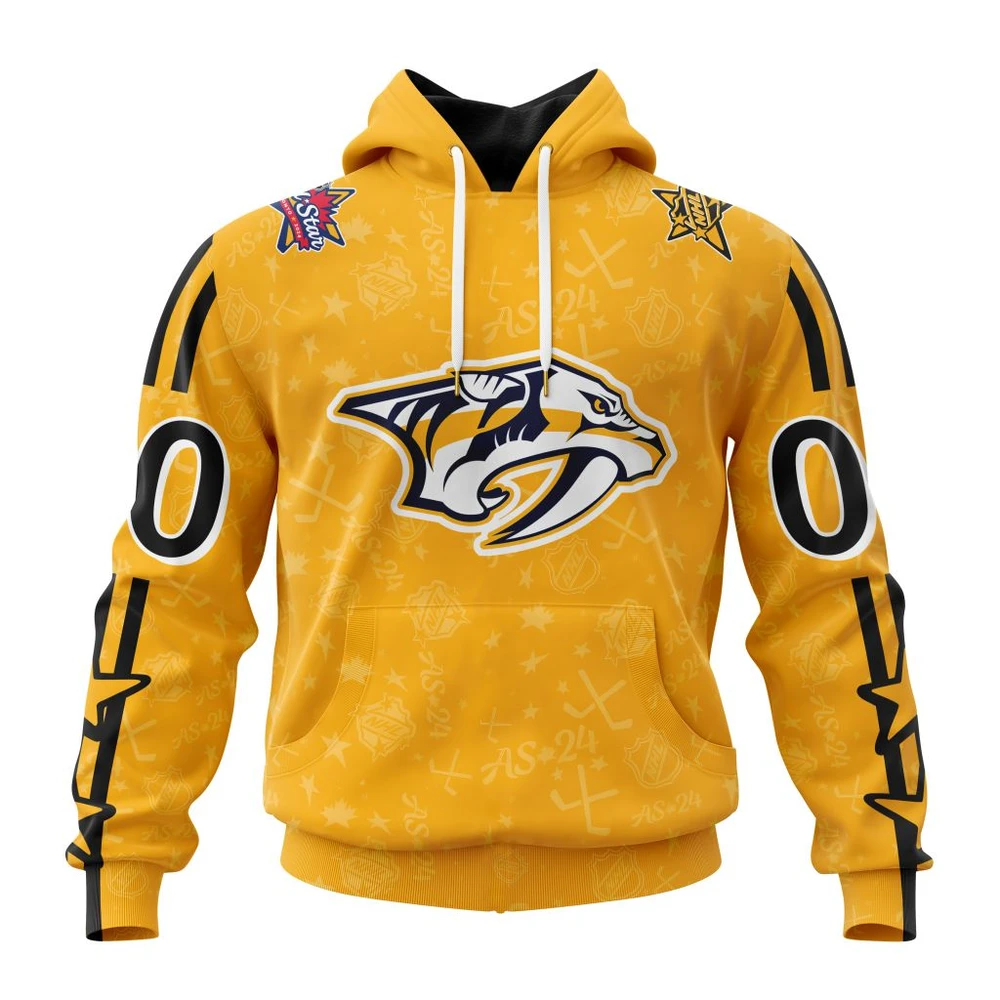 Nashville Predators Special All-Star Game Design All Over Print Hoodie Style 52104