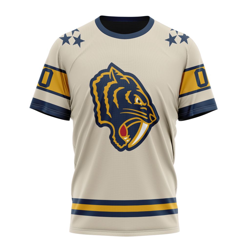 Nashville Predators Special Throwback Design 01 Personalized Name And Number T-Shirt Oregontrailrvpk Shirt