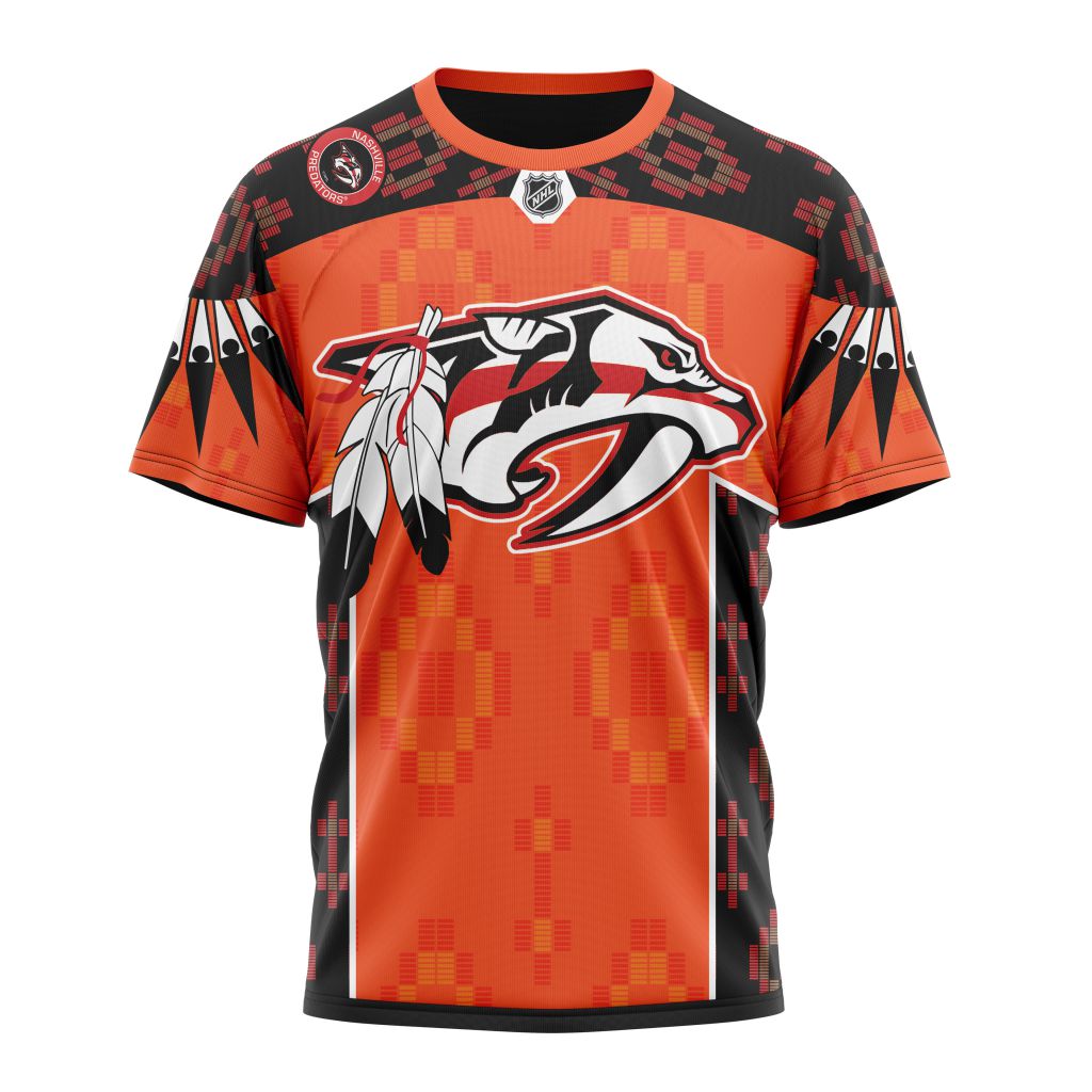 Nashville Predators Specialized Design Support Child Live Maters Personalized Name And Number T-Shirt Oregontrailrvpk Shirt