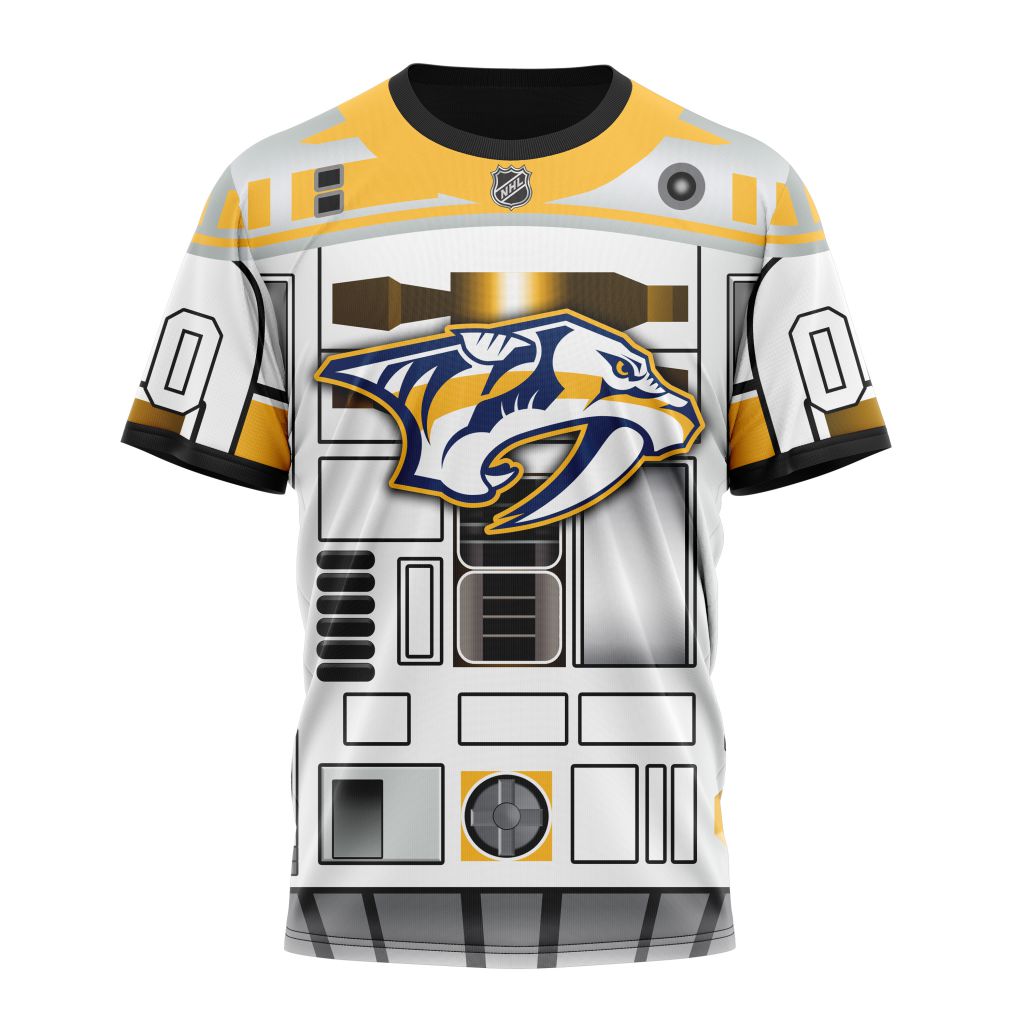 Nashville Predators Specialized Star Wars May The 4th Be With You Personalized Name And Number T-Shirt Oregontrailrvpk Shirt