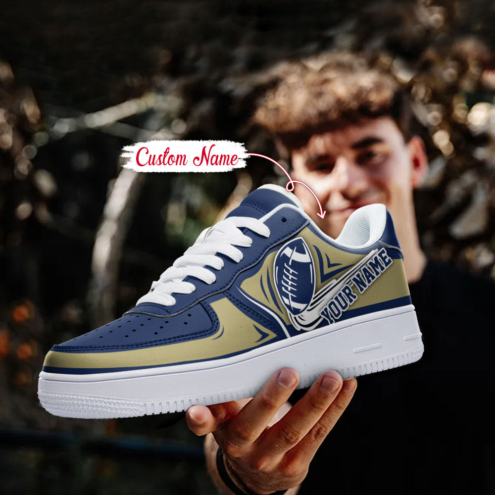 Navy Midshipmen NCAA Air Low-Top Sneakers Shoes For Men And Women