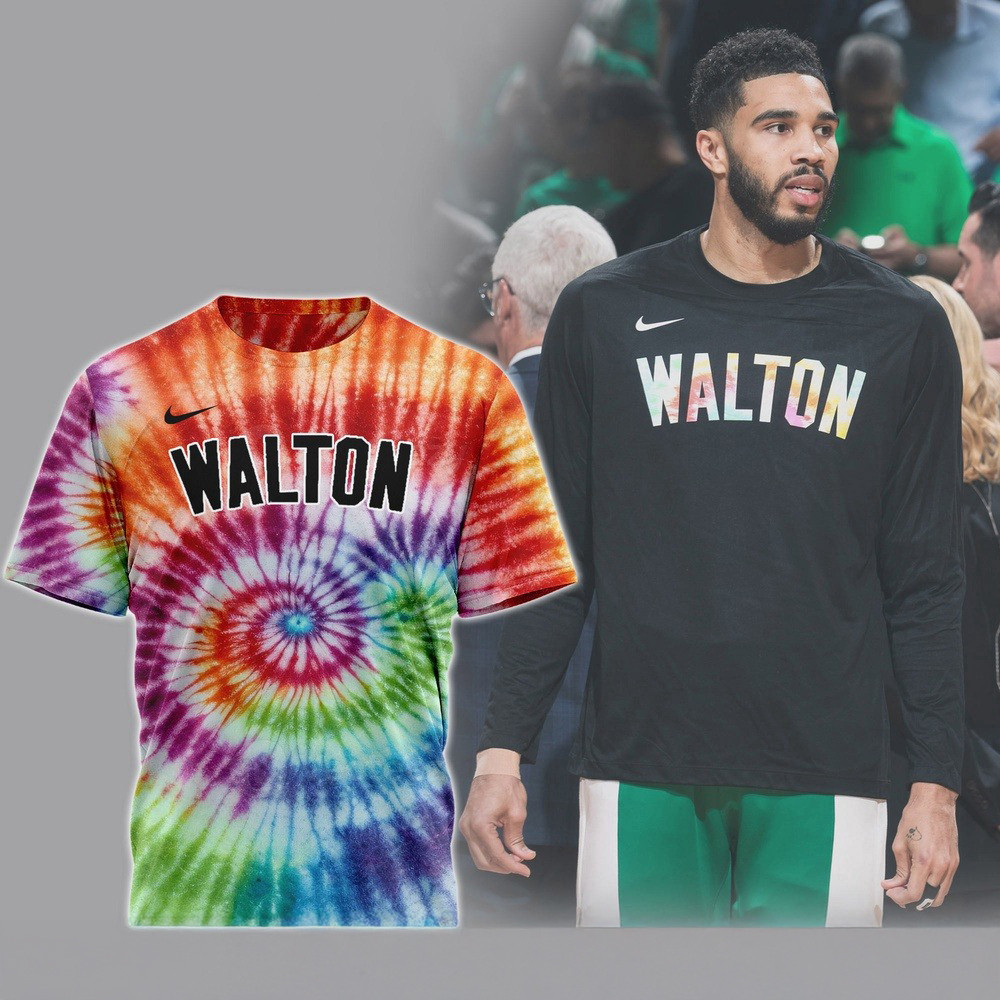 NBA Adam Silver Bill Walton Boston Celtics Tie Dye 3D T-Shirt Gift For Basketball Lover Oregontrailrvpk Shirt