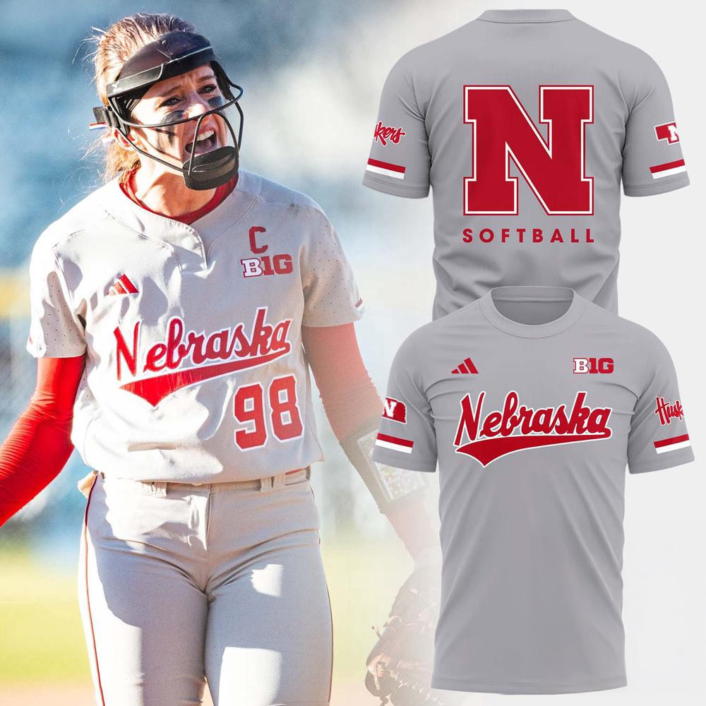 Nebraska Cornhuskers Softball Limited Edition 2025 New Shirt Gifts For Softball Fans Oregontrailrvpk Shirt
