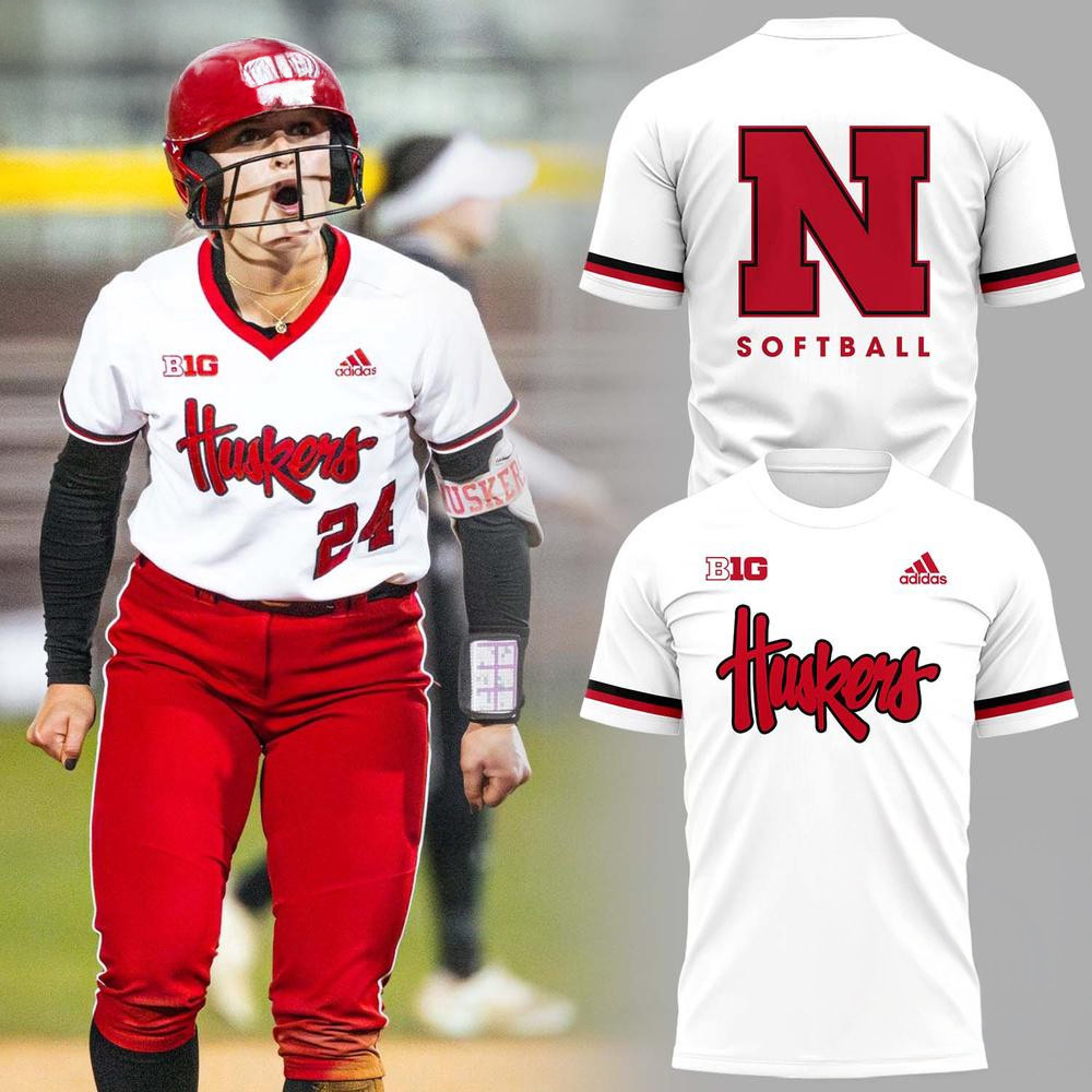 Nebraska Cornhuskers Softball Limited Edition 2025 New Shirtoftball Oregontrailrvpk Shirt