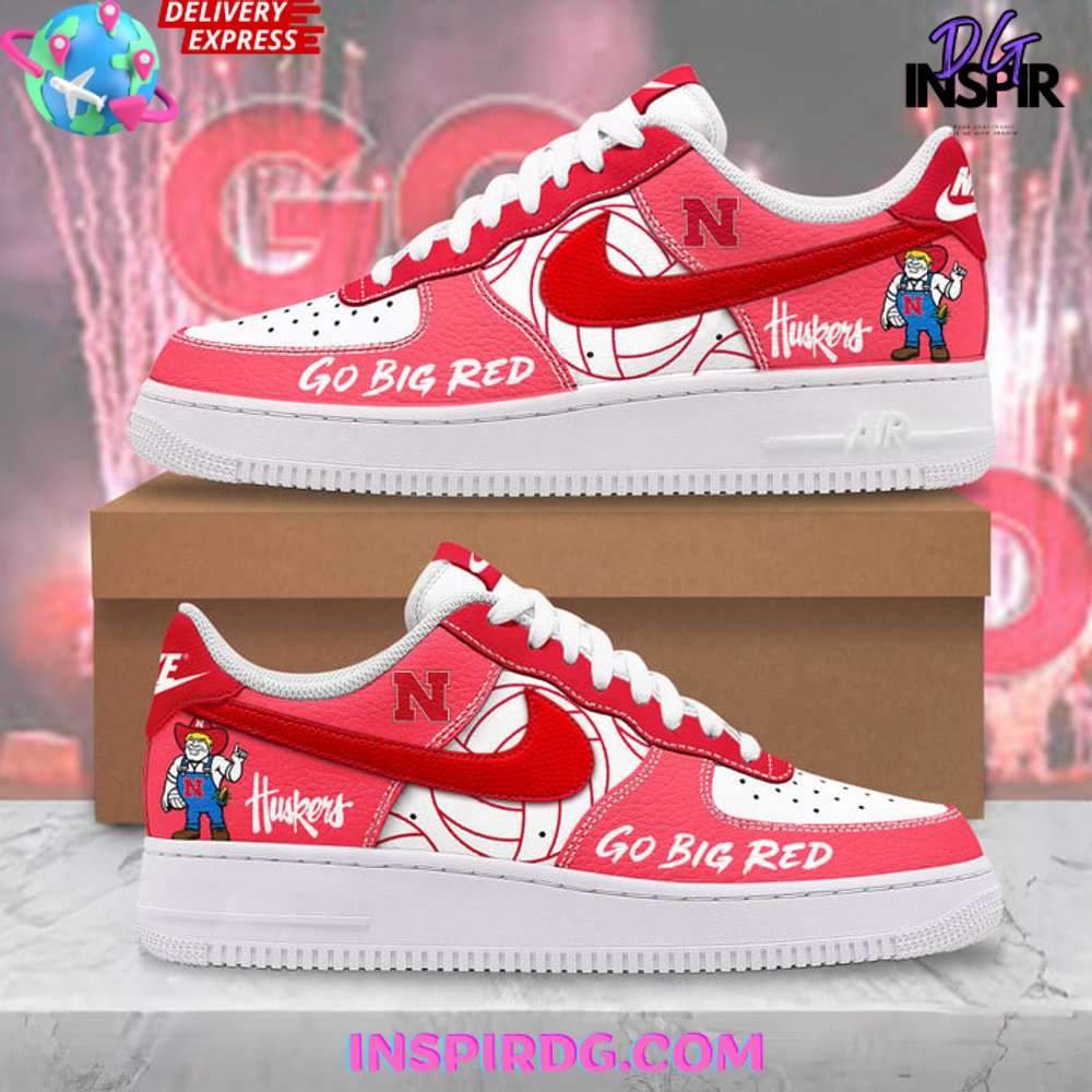 Nebraska Huskers Go Big Red Air Force 1