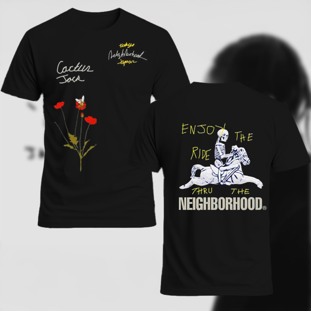 Neighborhood Carousel Travis Scott Cactus Shirt Travis Scott T-Shirt For Him Oregontrailrvpk Shirt