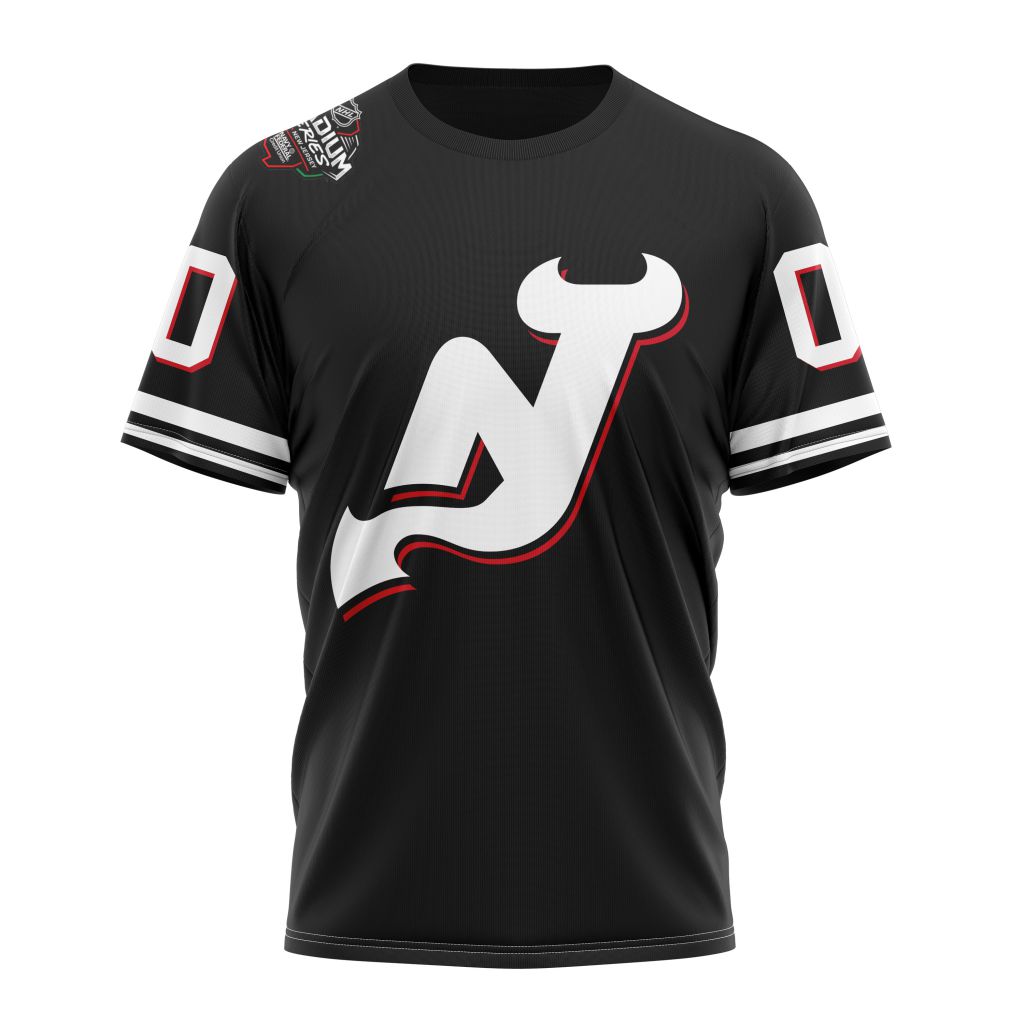 New Jersey Devils 2024 Stadium Series Design Concept Kits Personalized Name And Number T-Shirt Oregontrailrvpk Shirt