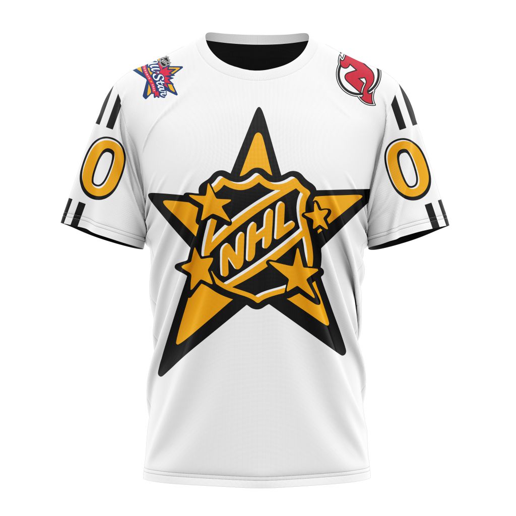 New Jersey Devils Personalized 2024 NHL All-Star Game Personalized Name And Number T-Shirt Oregontrailrvpk Shirt