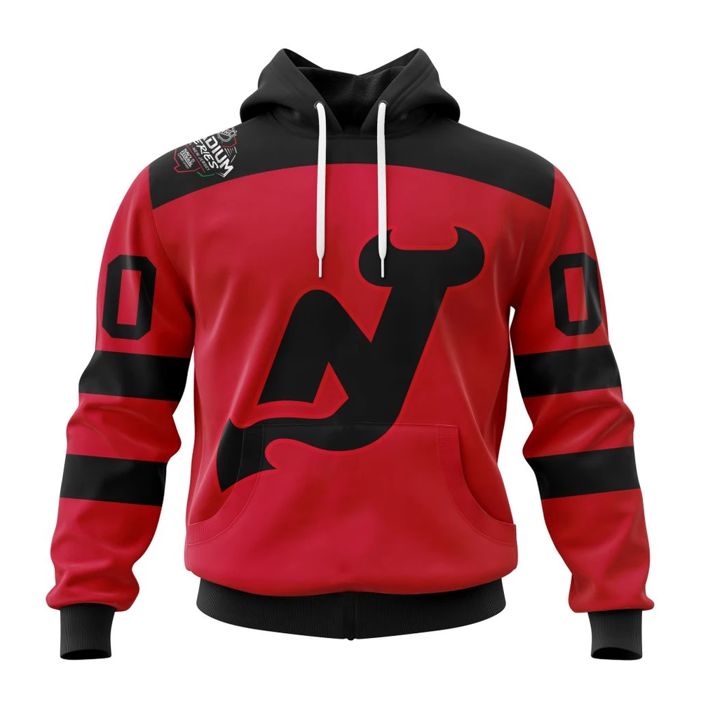 New Jersey Devils Personalized Stadium Series All Over Print Hoodie Style 36039