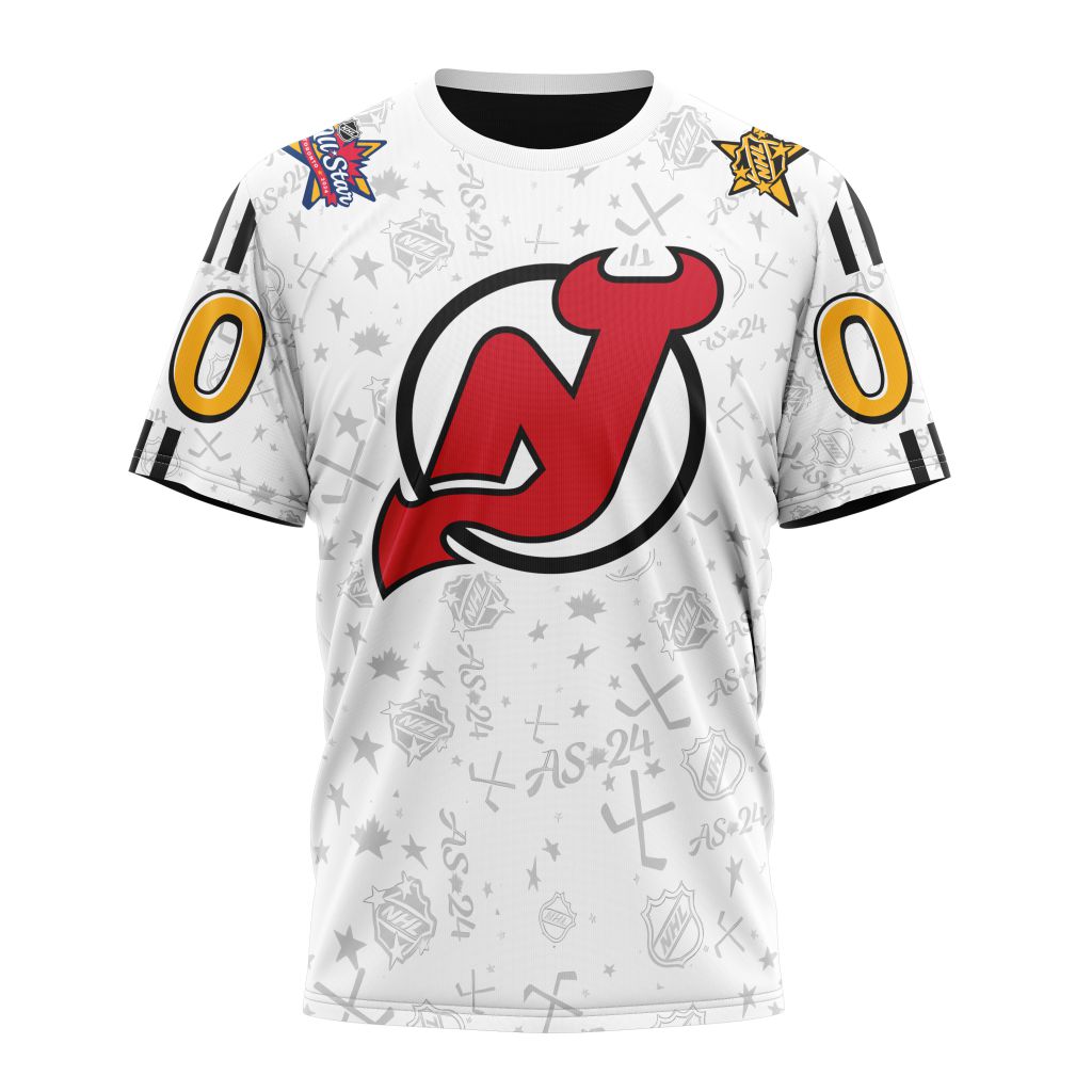 New Jersey Devils Special 2024 All-Star Game Design 01 Personalized Name And Number T-Shirt Oregontrailrvpk Shirt