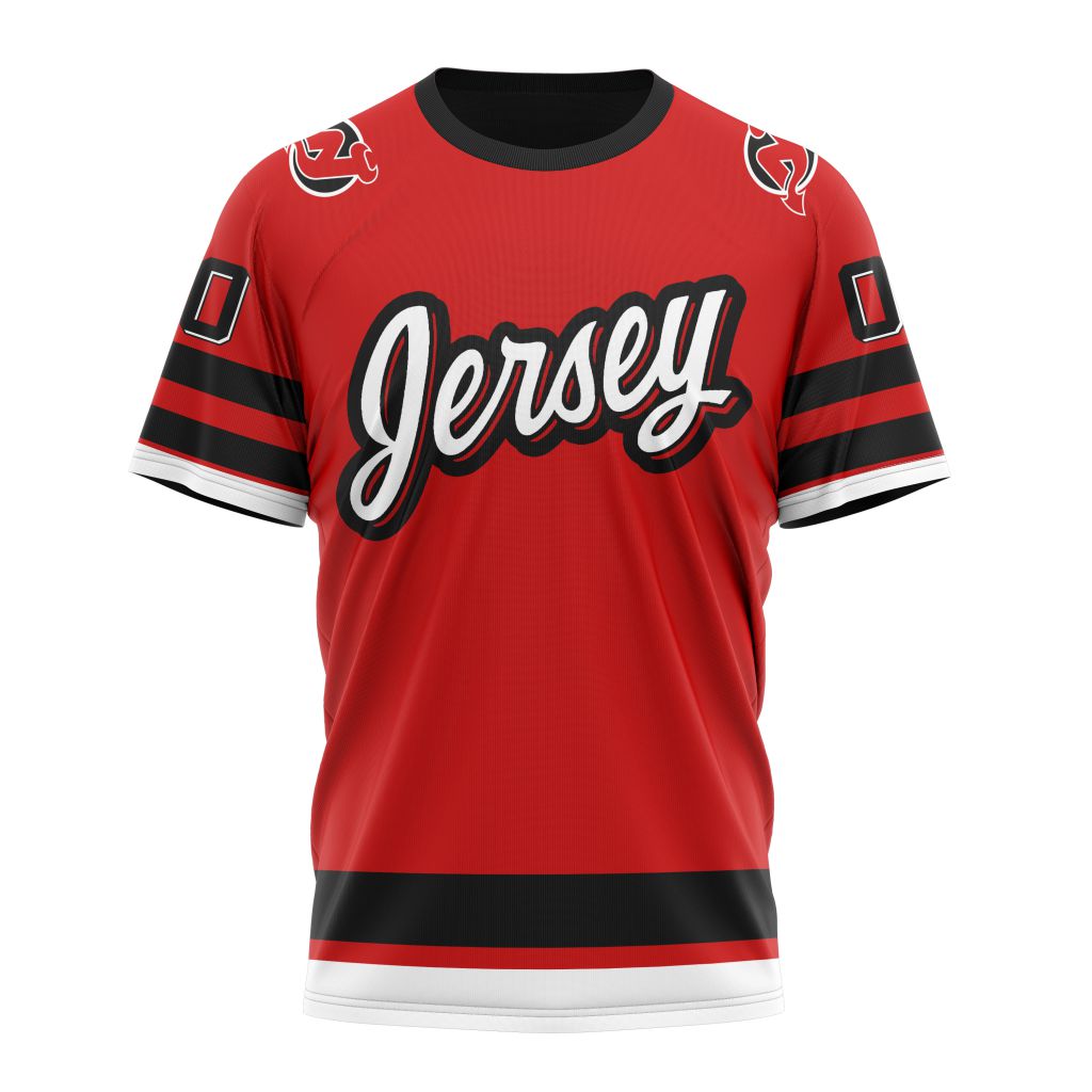 New Jersey Devils Special Bold Design 02 Personalized Name And Number T-Shirt Oregontrailrvpk Shirt