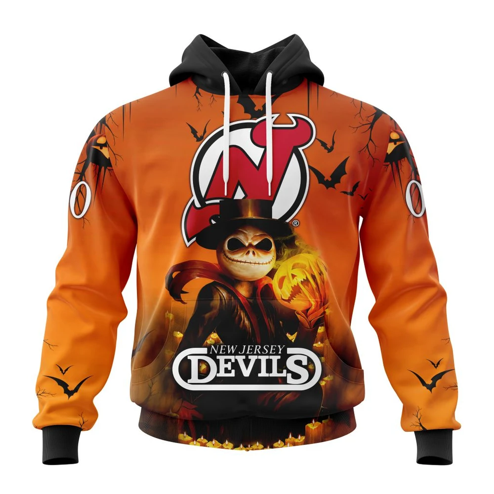New Jersey Devils Special Halloween Concepts All Over Print Hoodie Style 68124