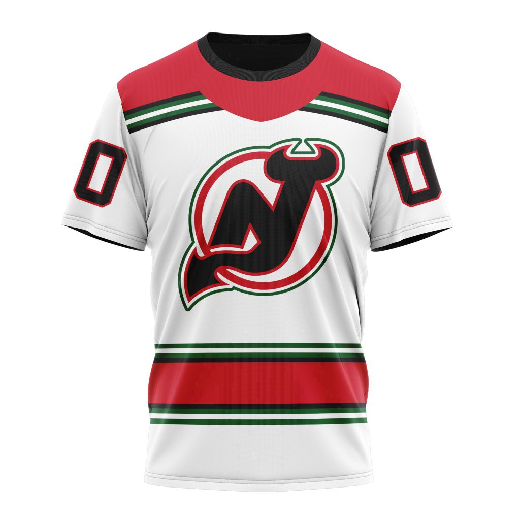 New Jersey Devils Special Reverse Retro Redesign Personalized Name And Number T-Shirt Oregontrailrvpk Shirt
