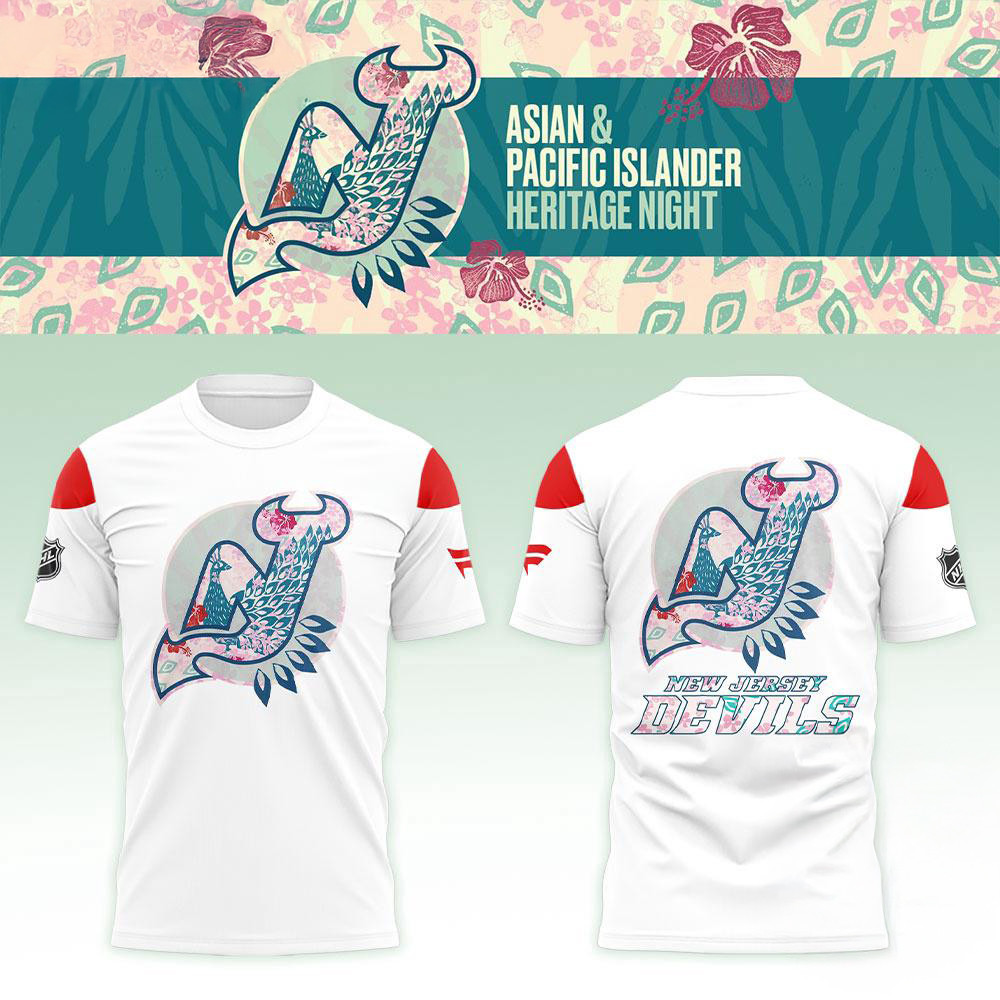 New Jersey Devils x Asian And Pacific Islander Heritage Night Shirt Ice Hockey Oregontrailrvpk Shirt