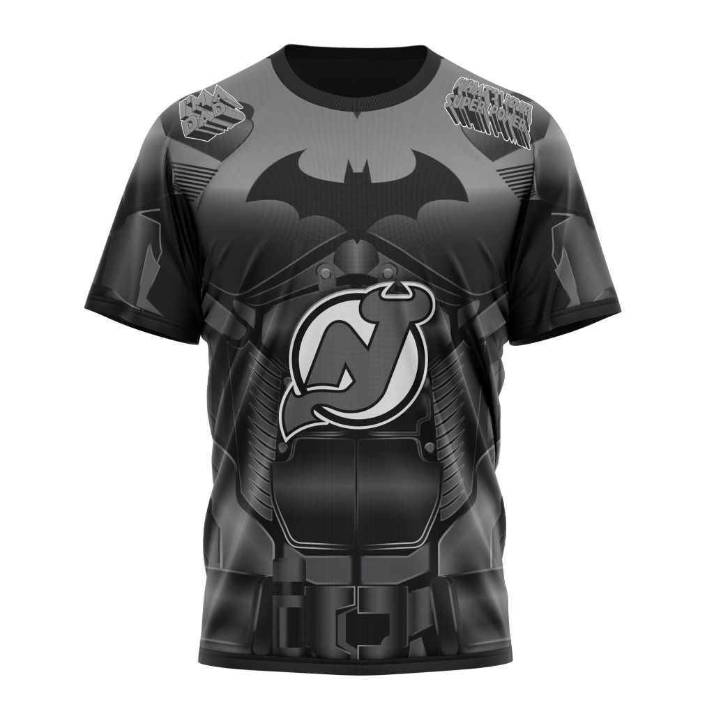 New Jersey Devils X Batman Specialized Design For Father Day Personalized Name And Number T-Shirt Oregontrailrvpk Shirt