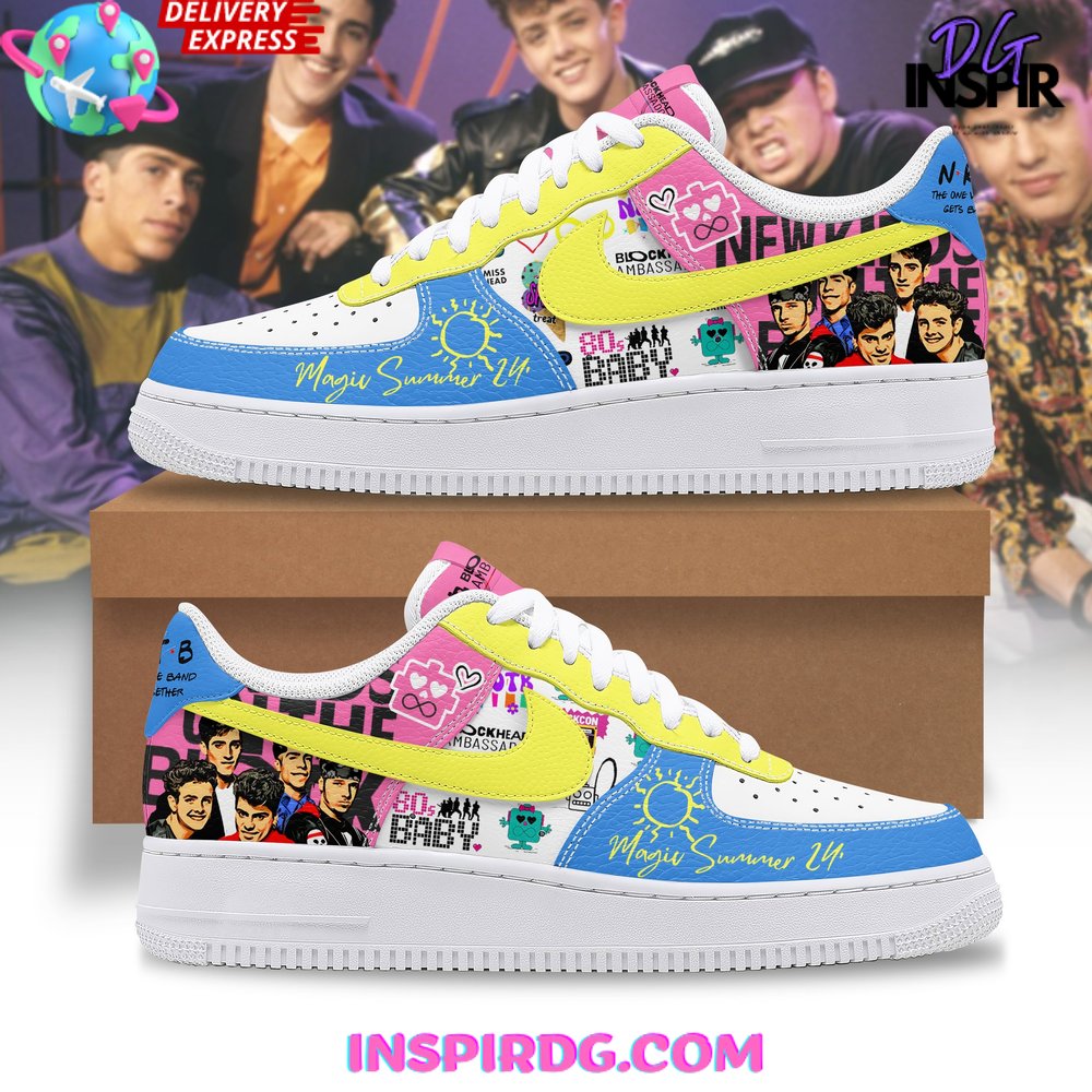 New Kids On The Block Magic Summer 24 Air Force 1
