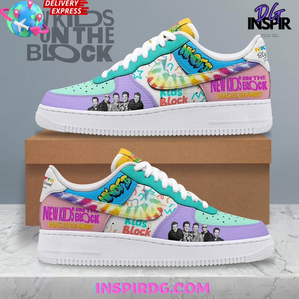 New Kids On The Block Magic Summer Air Force 1 Sneaker