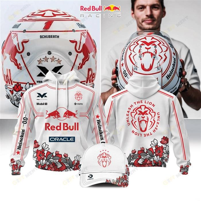 NEW Max Verstappen Red Bull Japan Hoodie