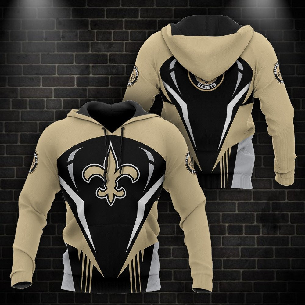 New Orleans Saints 2024 NFL Crucial Catch Hoodie
