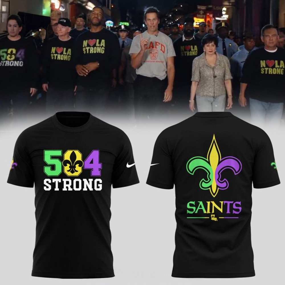 New Orleans Saints 504 Strong Special T-Shirt Cool Gifts For Hockey Fans Oregontrailrvpk Shirt