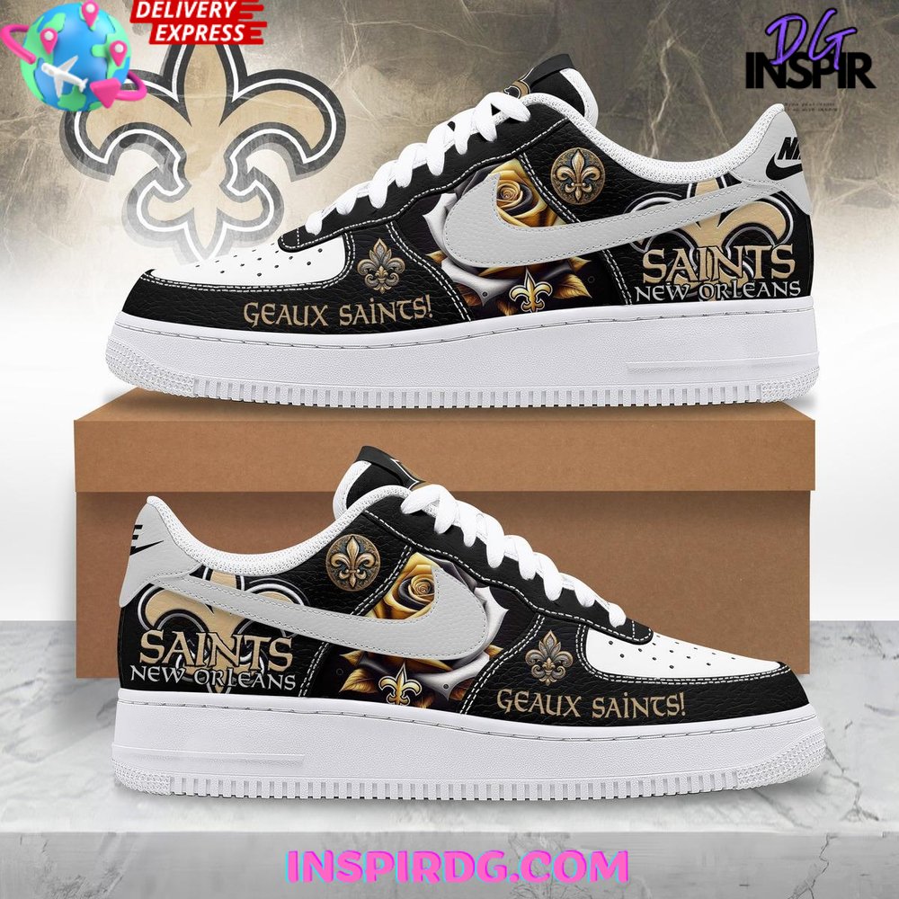 New Orleans Saints Geaux Saints Limited Edition Air Force 1