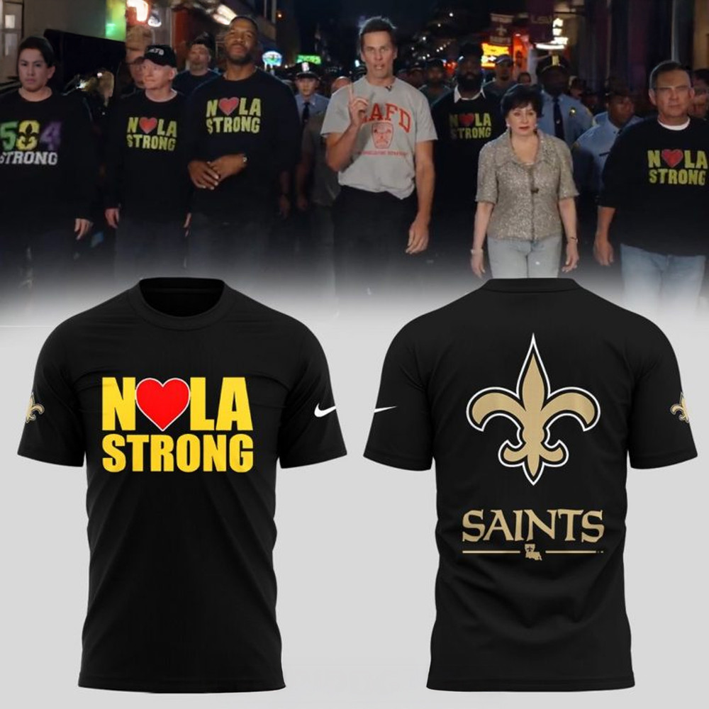 New Orleans Saints NOLA Strong Special T-Shirt For Hockey Enthusiasts Oregontrailrvpk Shirt