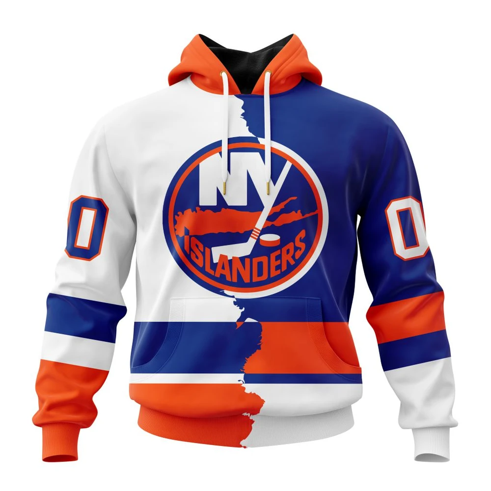 New York Islanders Personalize Home Mix Away Kits All Over Print Hoodie Style 82964