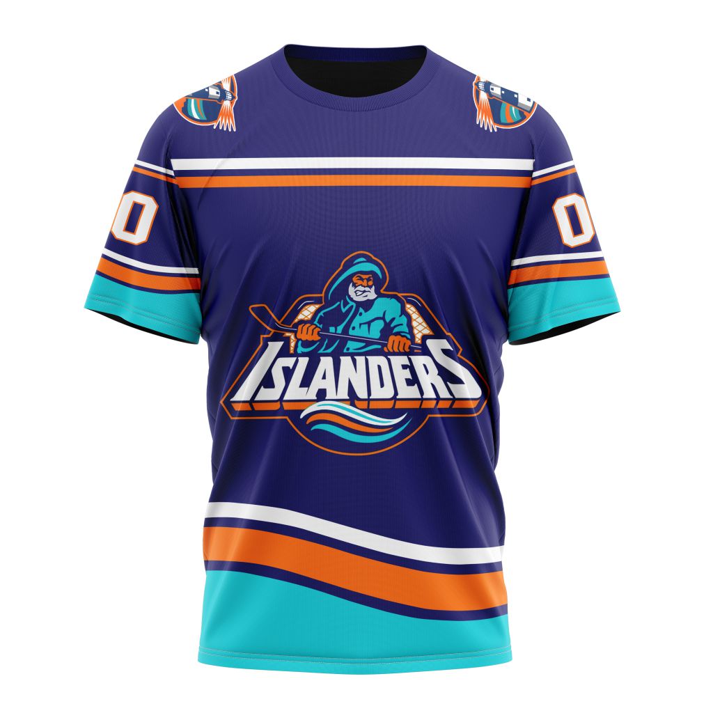 New York Islanders Personalized Alternate Concepts Kits 01 Personalized Name And Number T-Shirt Oregontrailrvpk Shirt