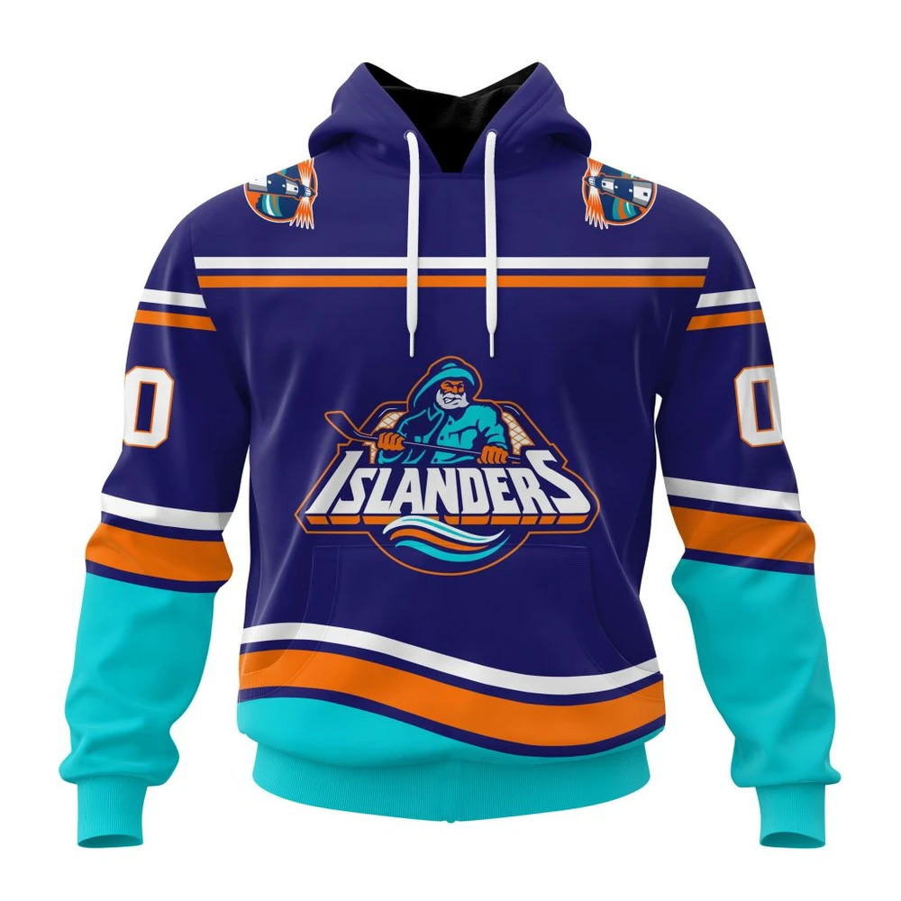 New York Islanders Personalized Alternate Concepts Kits All Over Print Hoodie Style 86282