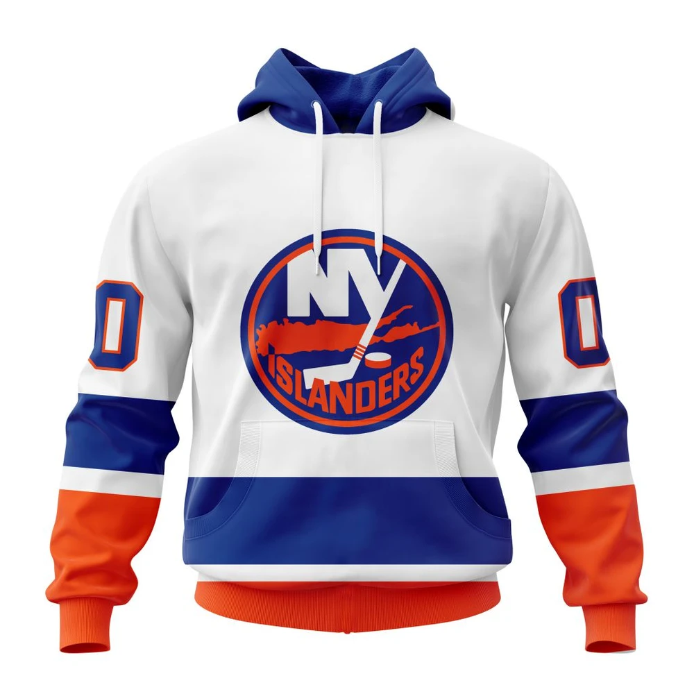 New York Islanders Personalized Away Kits All Over Print Hoodie Style 24786