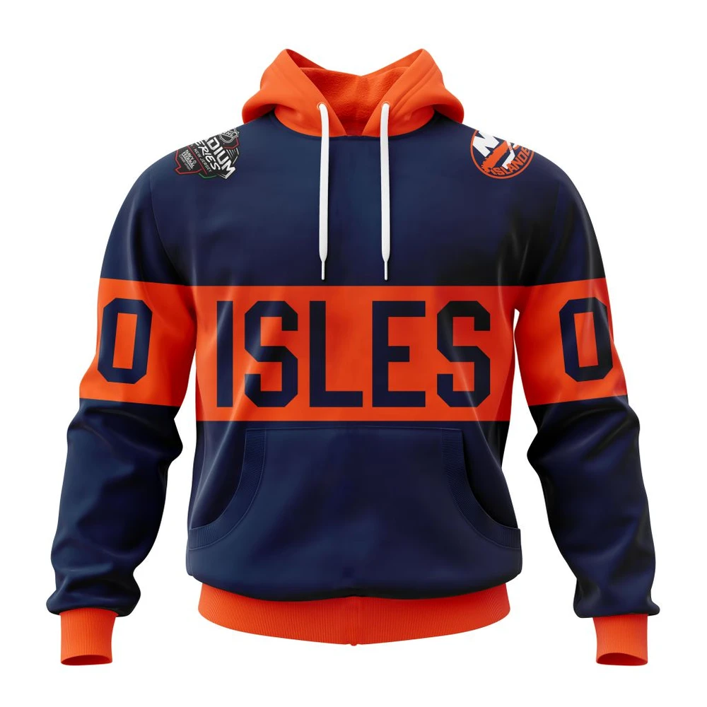 New York Islanders Personalized Stadium Series All Over Print Hoodie Style 78184