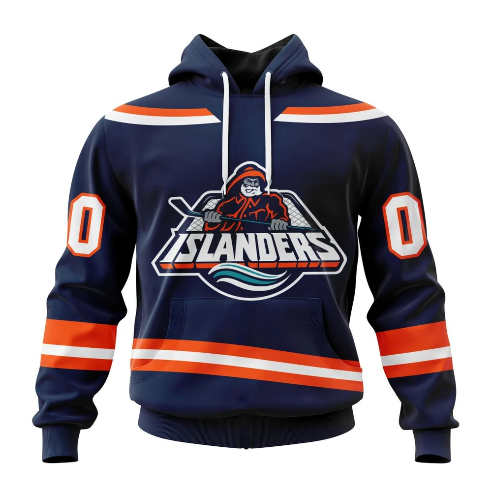 New York Islanders Reverse Retro Kits All Over Print Hoodie Style 92741