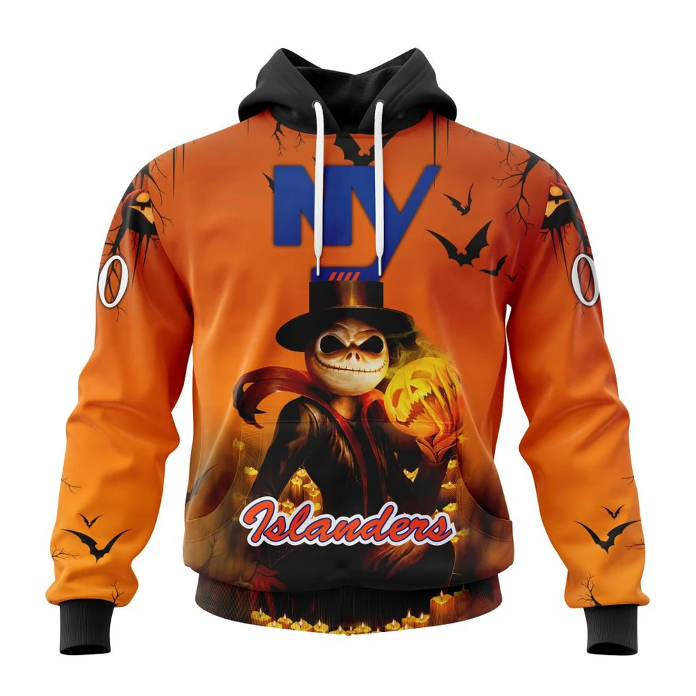New York Islanders Special Halloween Concepts All Over Print Hoodie Style 32690