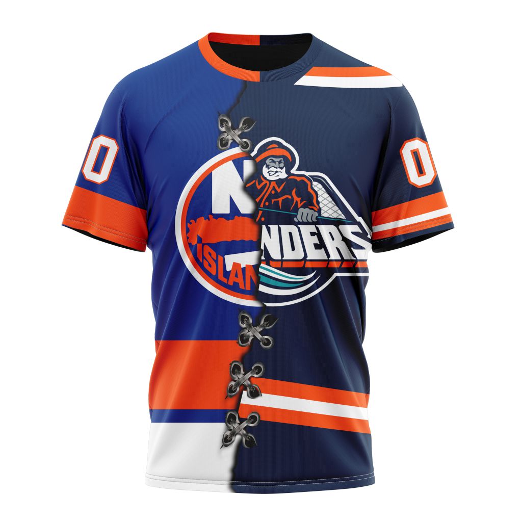 New York Islanders Special Home Mix Reverse Retro Personalized Kits Personalized Name And Number T-Shirt Oregontrailrvpk Shirt