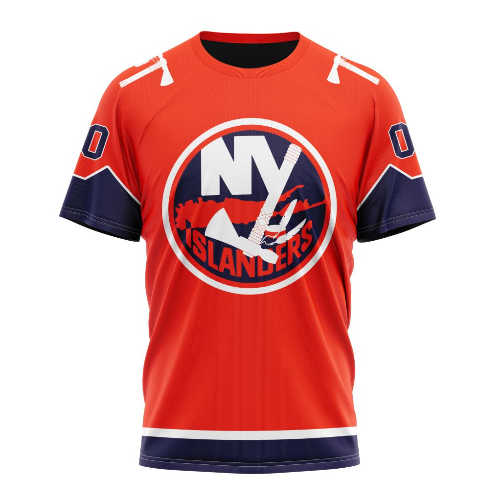 New York Islanders Special Indigenous Design Personalized Name And Number T-Shirt Oregontrailrvpk Shirt