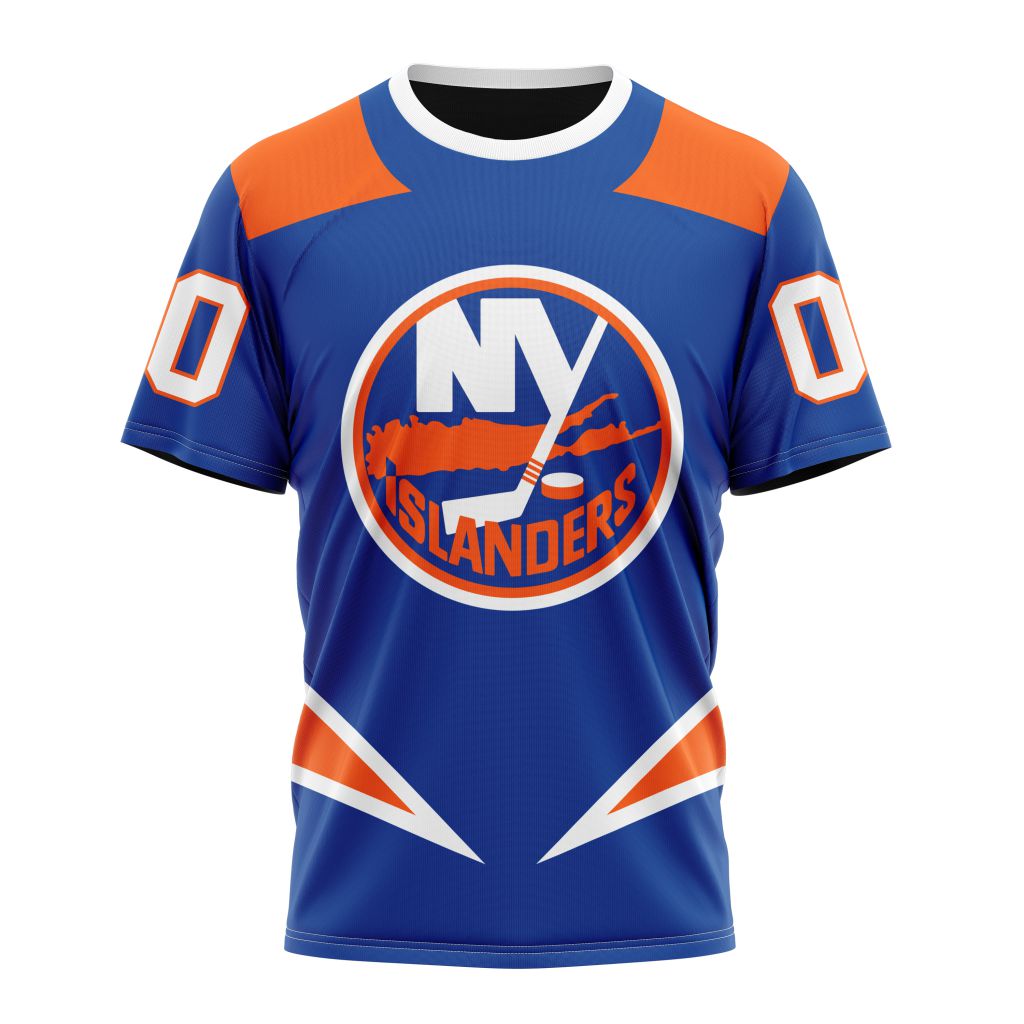 New York Islanders Special Reverse Retro Redesign Personalized Name And Number T-Shirt Oregontrailrvpk Shirt