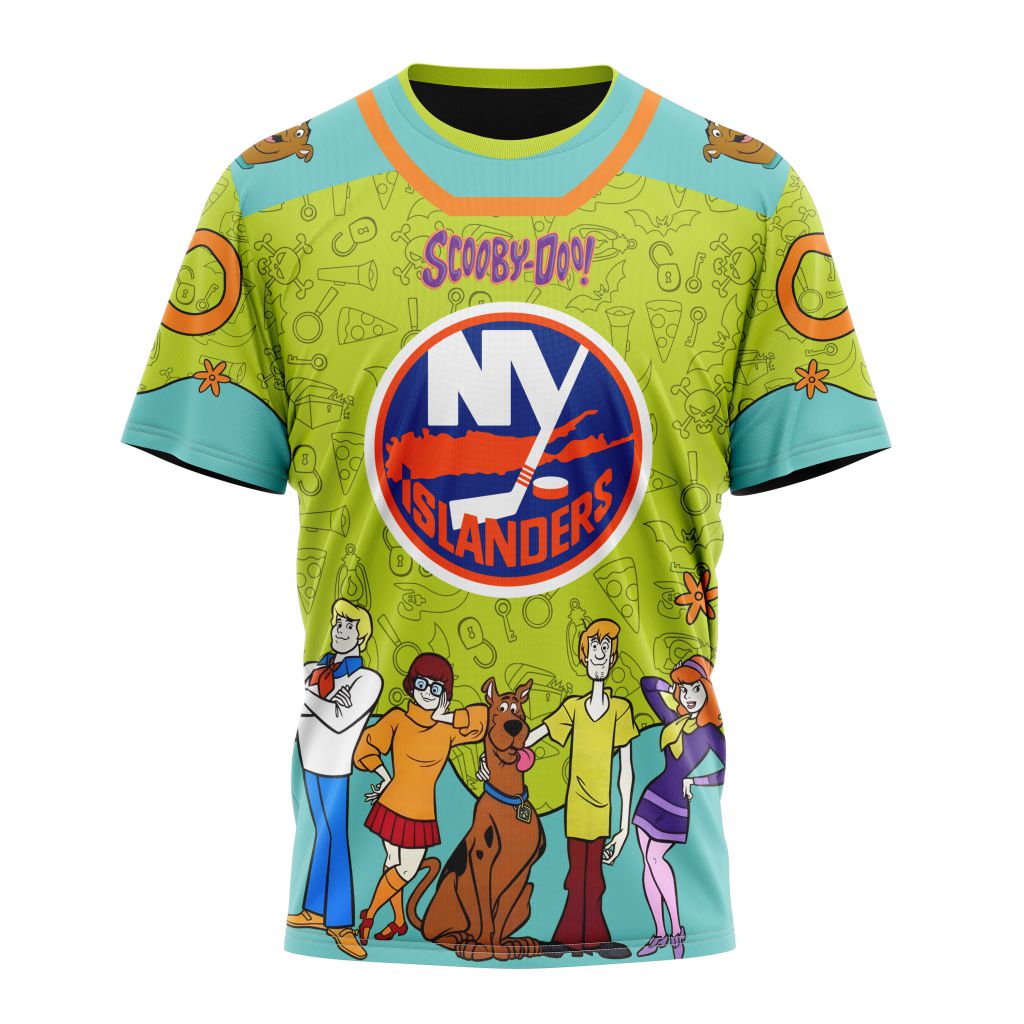 New York Islanders Special Scooby Doo Design 01 Personalized Name And Number T-Shirt Oregontrailrvpk Shirt