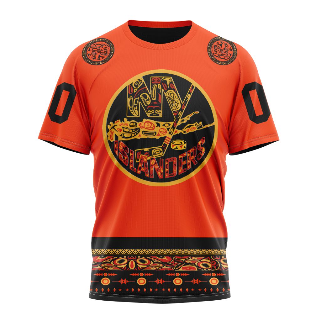 New York Islanders Specialized National Day For Truth And Reconciliation Personalized Name And Number T-Shirt Oregontrailrvpk Shirt