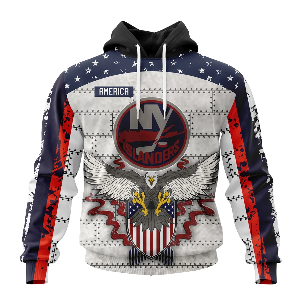 New York Islanders Specialized Unisex In Us Concepts All Over Print Hoodie Style 39079