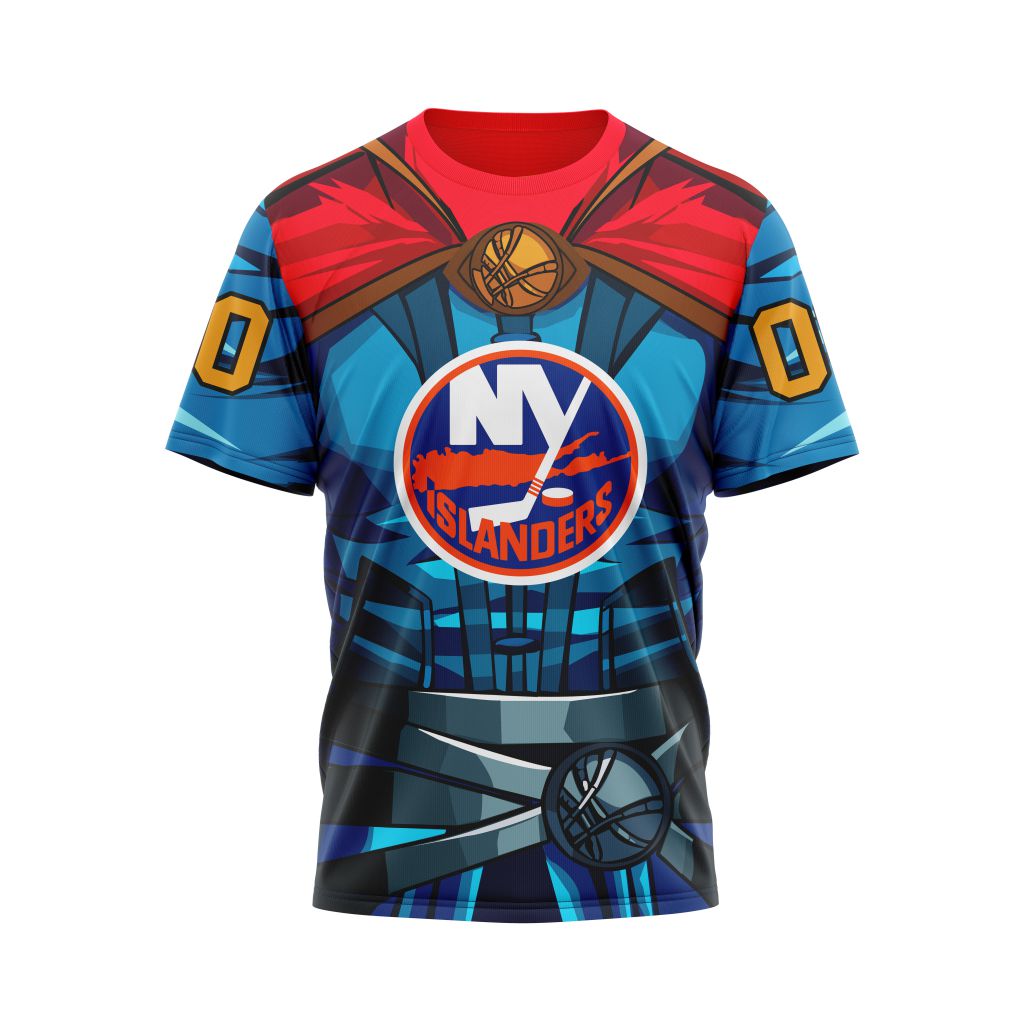 New York Islanders X Doctor Strange Specialized Design For Father Day Personalized Name And Number T-Shirt Oregontrailrvpk Shirt