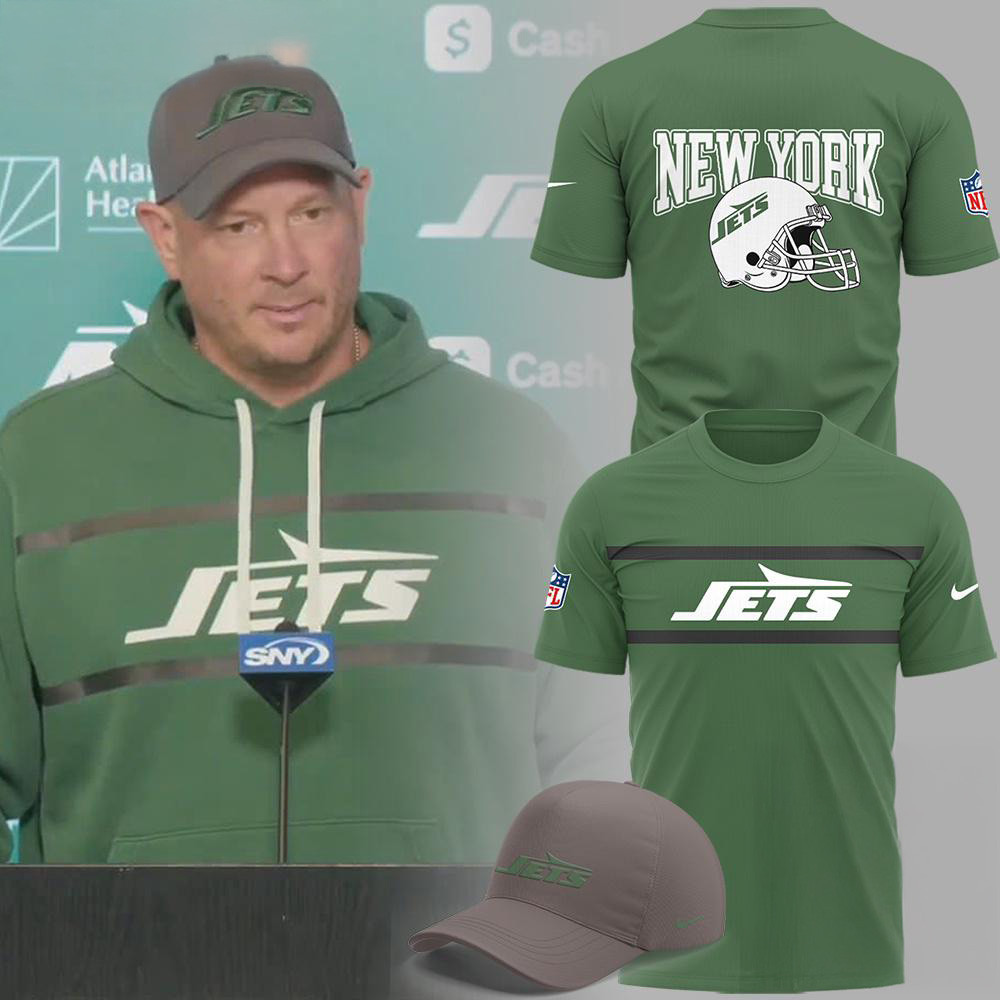 New York Jets NFL 2025 Gang Green Coach Robert Saleh Shirt Gifts For Football Fan Oregontrailrvpk Shirt
