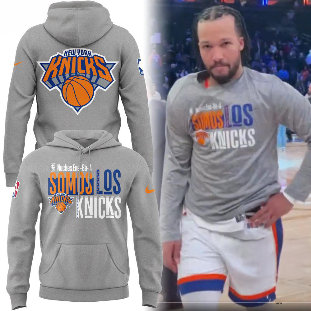 New York Knicks Special New Warm-Up Hoodie Gifts For Basketball Fan