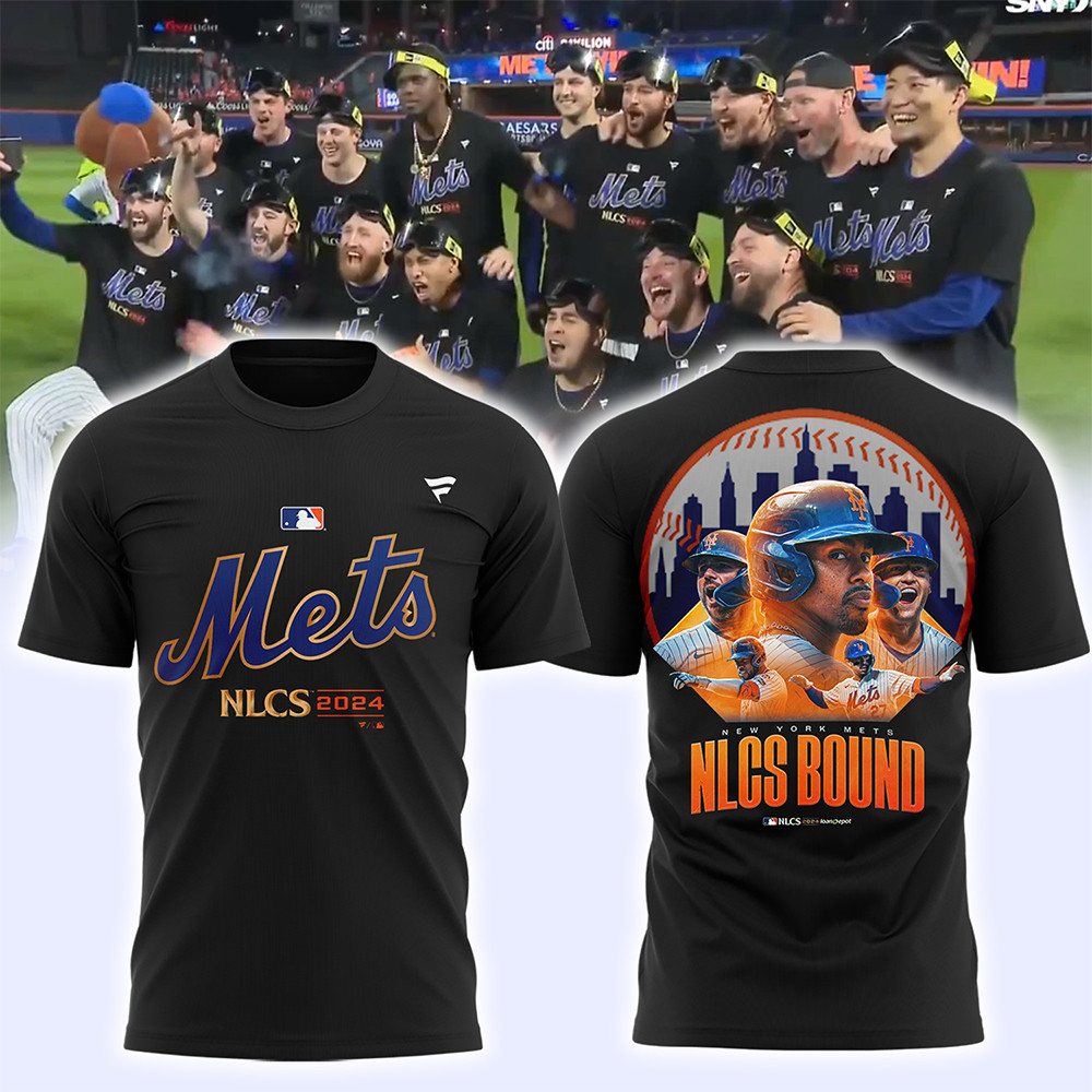 New York Mets Fanatics Black 2024 National League Division Champions Shirt Gifts For Him Oregontrailrvpk Shirt