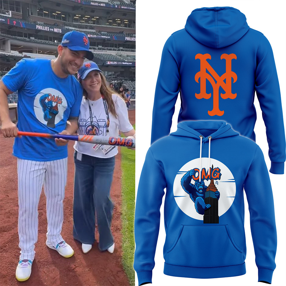 New York Mets King OMG 2024 Hoodie Baseball Player Gift Ideas