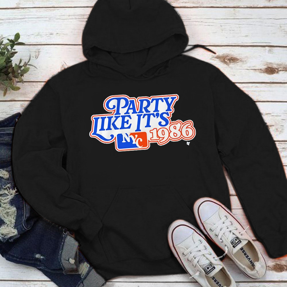 New York Mets Party Like It's 1986-2024 NLCS Hoodie