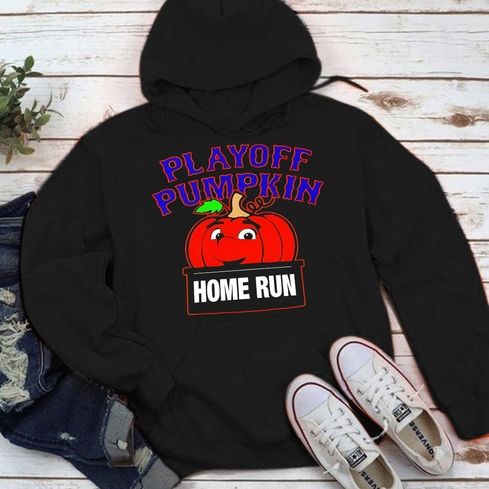 New York Mets Playoff Pumpkin Home Run Hoodie Halloween